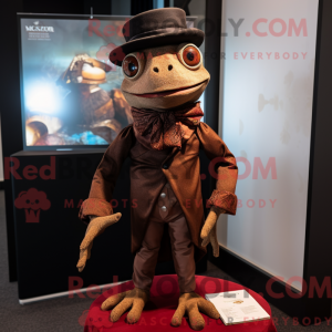 Brown Magician mascot...