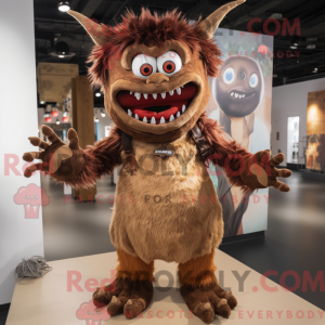 Personaggio mascotte demone...