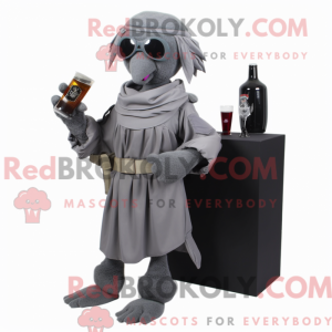 Gray Commando mascot...