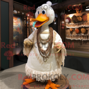 Gans mascotte kostuum...
