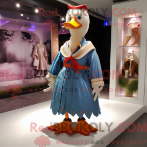 Gans mascotte kostuum...