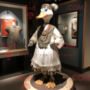 Gans mascotte kostuum...