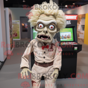 Personaggio mascotte zombie...