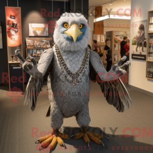 Grey Hawk-maskotdraktfigur...