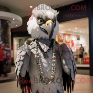 Grey Hawk-maskotdraktfigur...