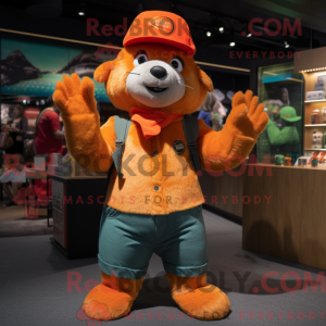 Figura de máscara de lontra...