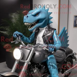 Cyaan Spinosaurus...