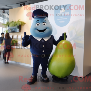 Maskotka Navy Pear jest...