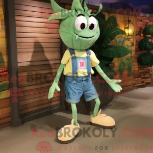 Green Shrimp Scampi mascot...