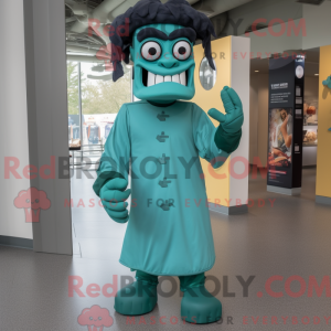 Blauwgroen Frankenstein...