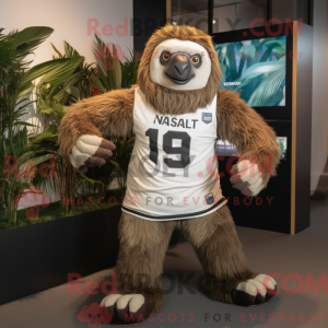 Giant Sloth-mascottekostuum...