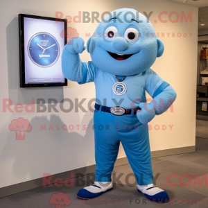 Sky Blue Wrist Watch...
