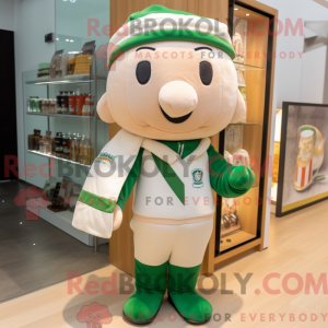 Cream Irish Flag...