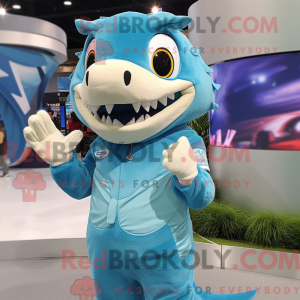 Disfraz de mascota Cyan...