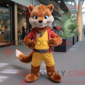 Costume mascotte de Martre...