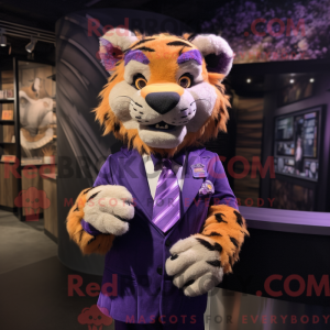 Purple Saber-Toothed Tiger...