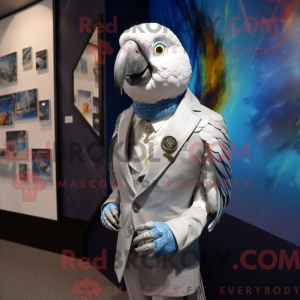 Silver Parrot mascot...