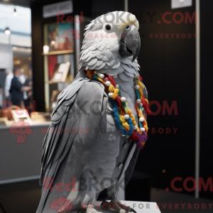 Silver Parrot mascot...