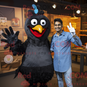 Disfraz de mascota de pollo...