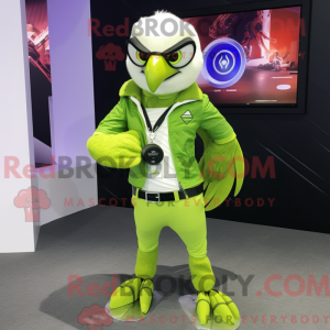 Maskotka Lime Green Falcon...