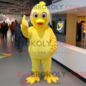 Disfraz de mascota de pollo...