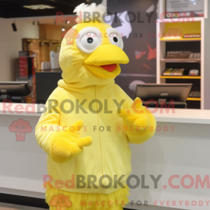 Disfraz de mascota de pollo...