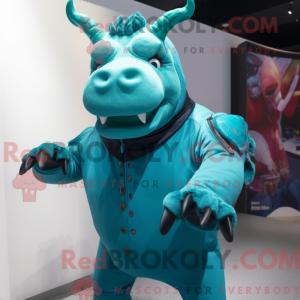 Disfraz de mascota Toro...