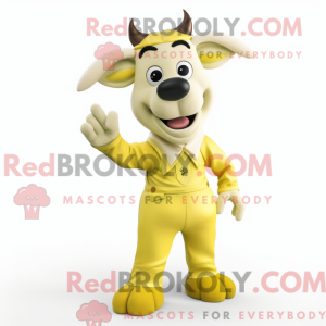 Costume mascotte de zébu...