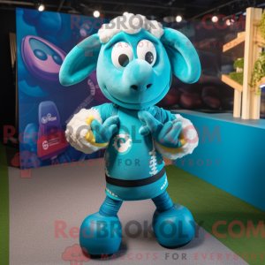 Costume mascotte de mouton...