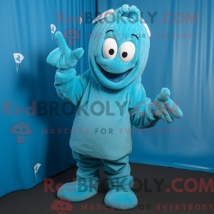 Disfraz de mascota Cyan...