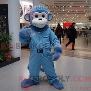 Disfraz de mascota Sky Blue...