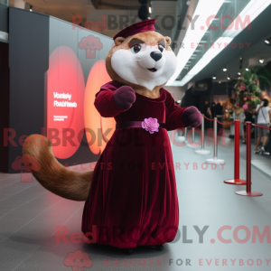 Personaggio mascotte Maroon...