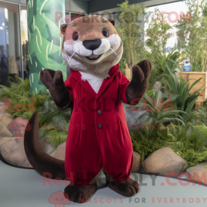 Personaggio mascotte Maroon...