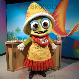 Vistaco s mascottekostuum...