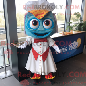 Vistaco s mascottekostuum...