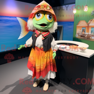 Vistaco s mascottekostuum...