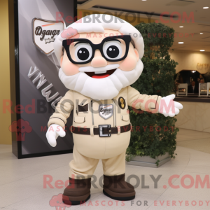 Cream Arrow Of Love mascot...