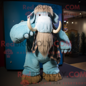 Himmelblå Mammoth máscara...