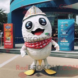 Postava maskota White Fish...