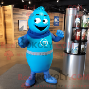 Blue Soda Can...