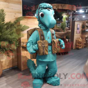 Postava maskota Teal...