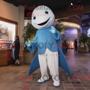 Maskotka Blue Beluga Whale...