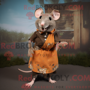 Disfraz de mascota Rust Rat...