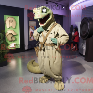 Olive Titanoboa mascot...
