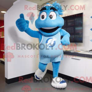 Sky Blue Goulash mascot...