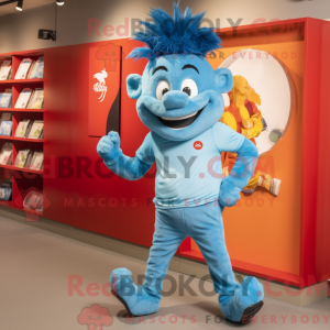 Sky Blue Goulash mascot...