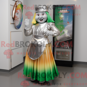 Maskotdraktfigura Silver...