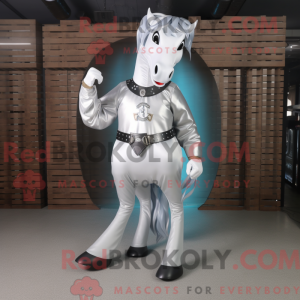 Silver Horseshoe mascot...