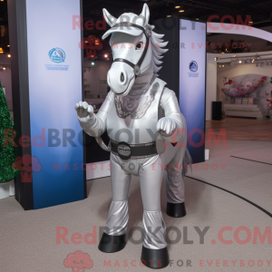 Silver Horseshoe mascot...