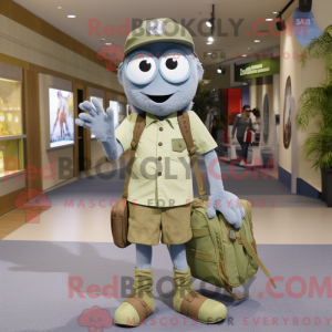 Olive Ice-mascottekostuum...